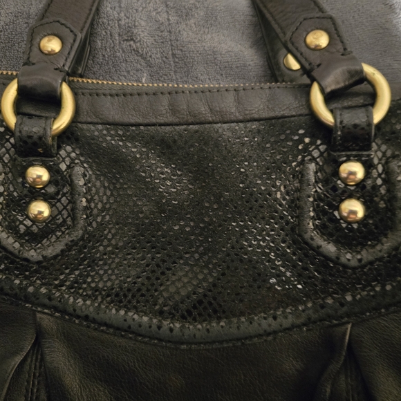 Coach Black Leather Women's Bag - Picture 7 of 13